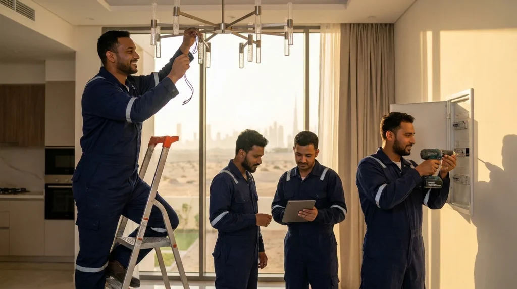 فني كهربائي منازل ذكية بالرياض: خبيرك الموثوق — شركة مرحبا