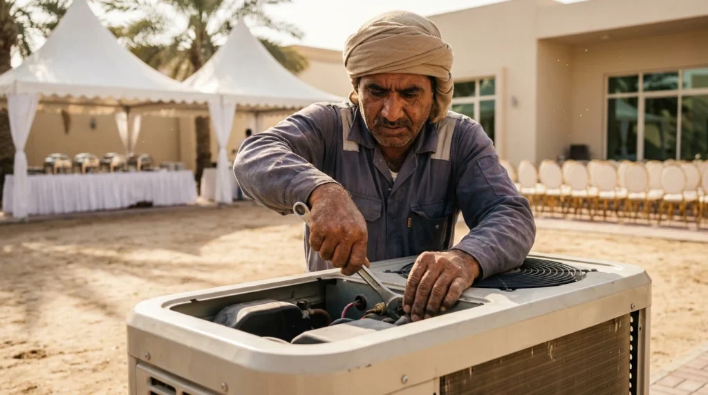 صيانة مكيفات — شركة مرحبا