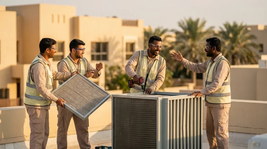 أهمية الفحص الدوري لشبكات الكهرباء في المباني الإدارية بالرياض — شركة مرحبا
