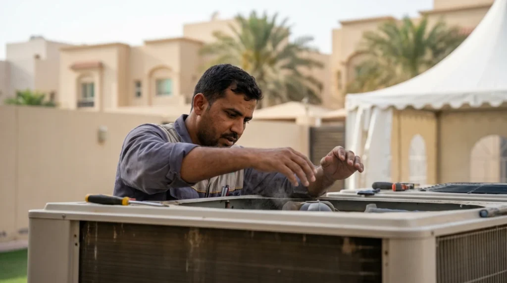 الدليل الشامل لصيانة مكيفات الهواء في السعودية — شركة مرحبا