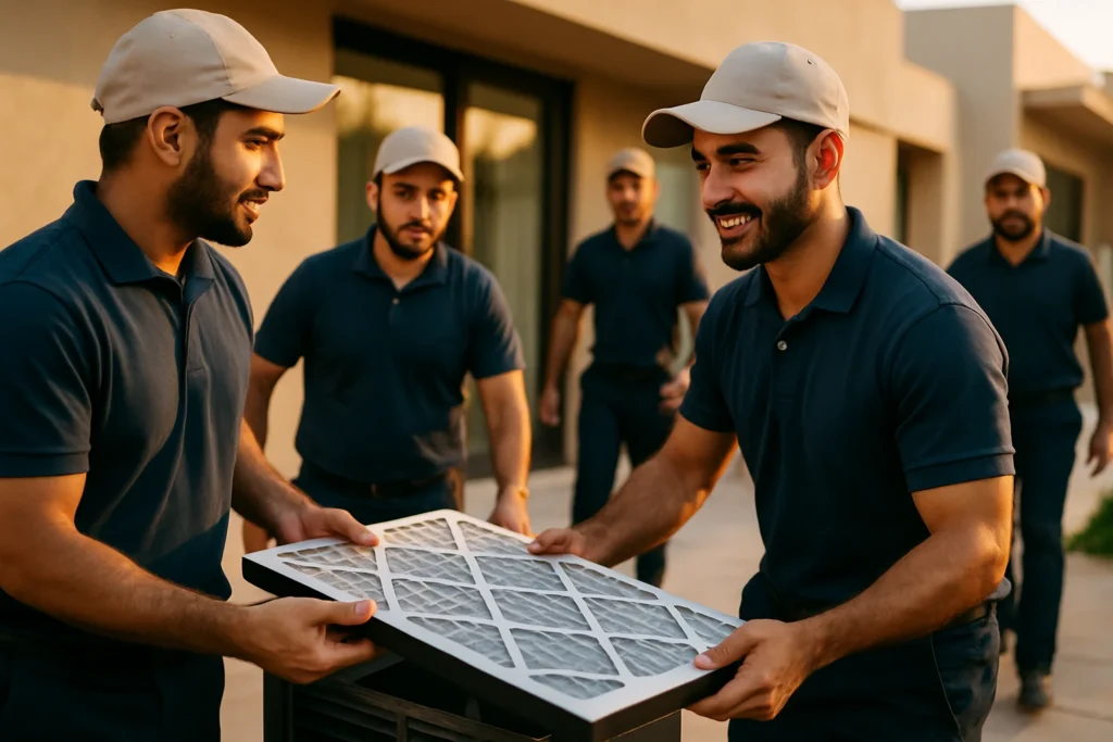 فني تركيب مكيفات سبليت بالرياض — شركة مرحبا