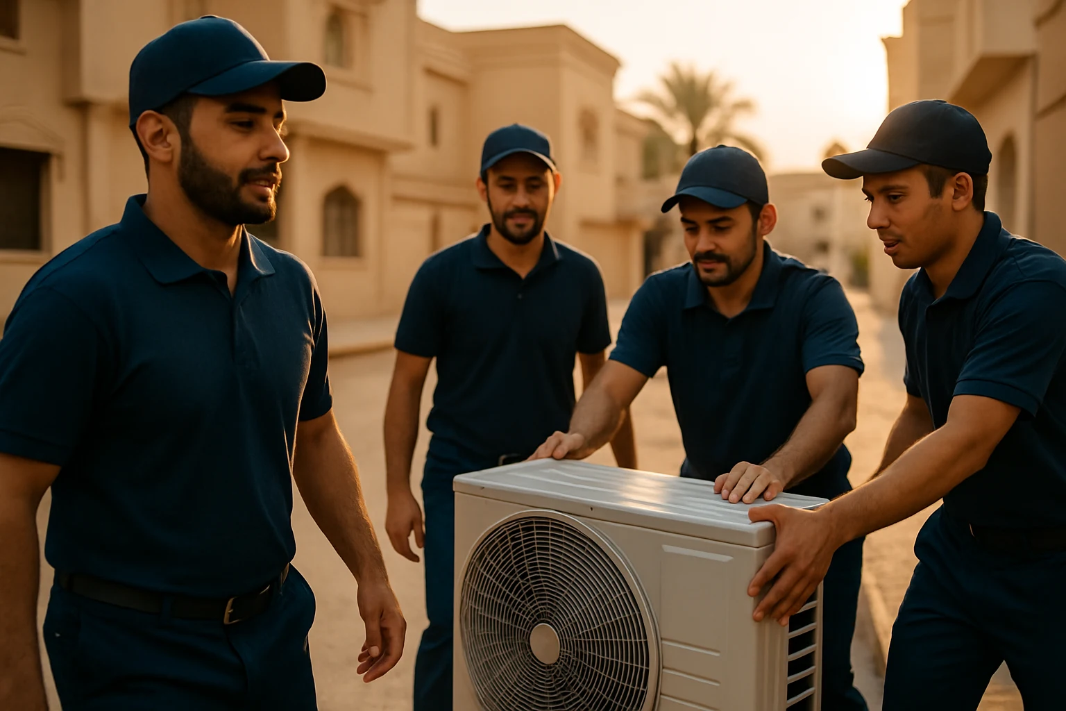 فك ونقل مكيفات 2