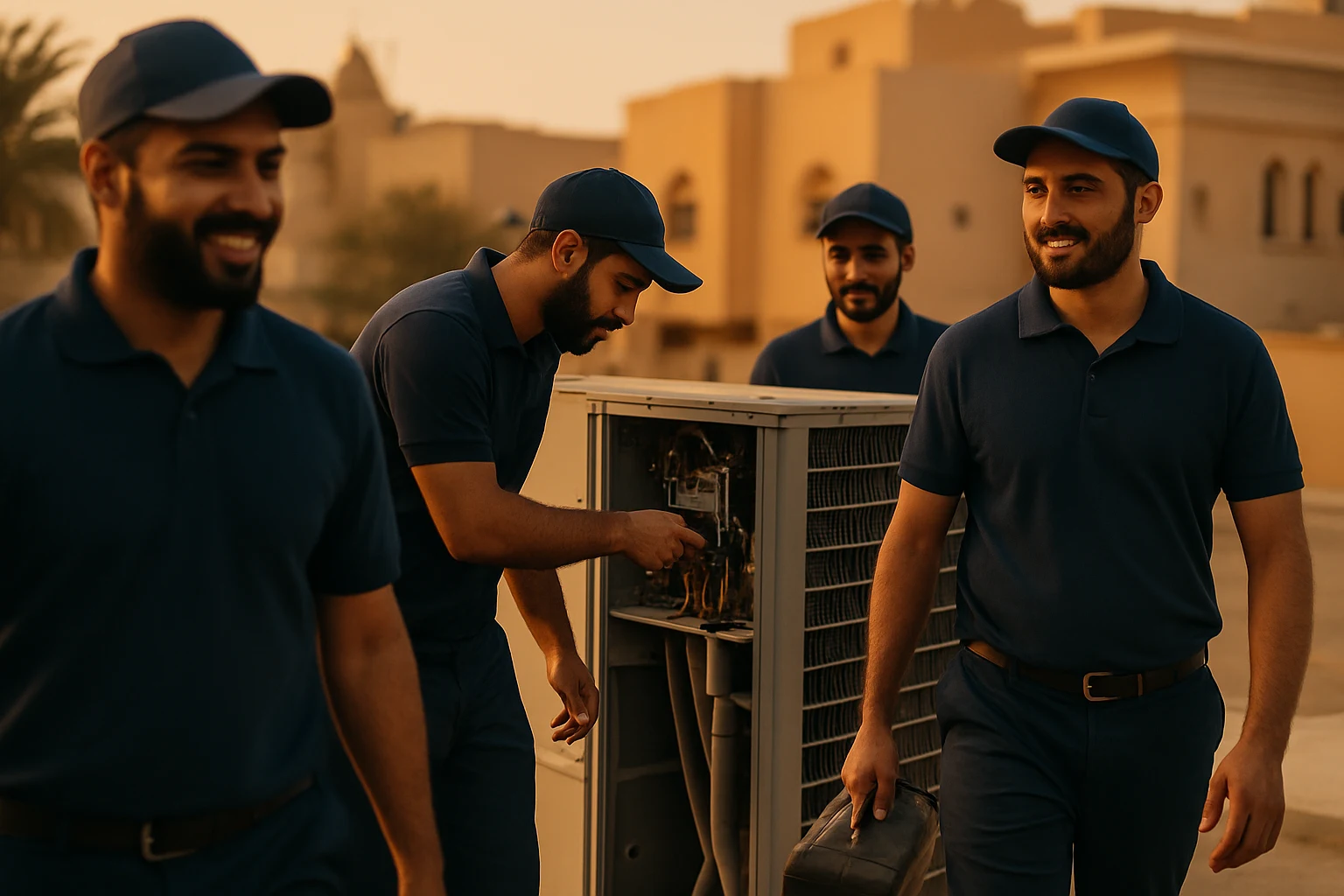 صيانة تكييف مركزي في الرياض