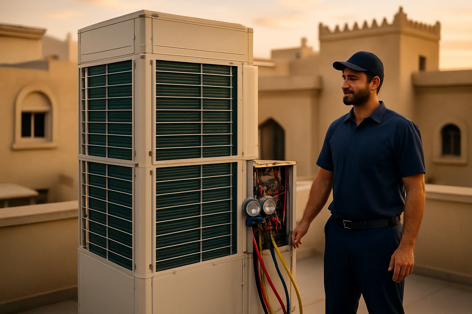 صيانة تكييف VRF (عوامل تبريد متغيرة) في السعودية 2