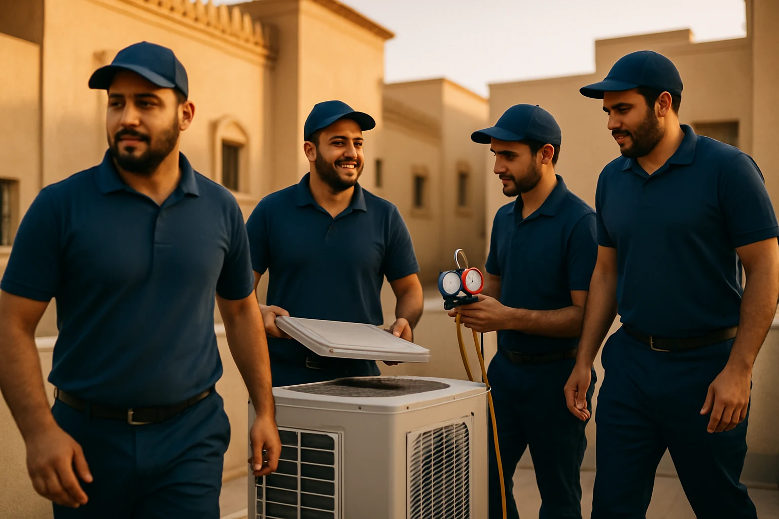 تغيير كمبروسر مكيف 1