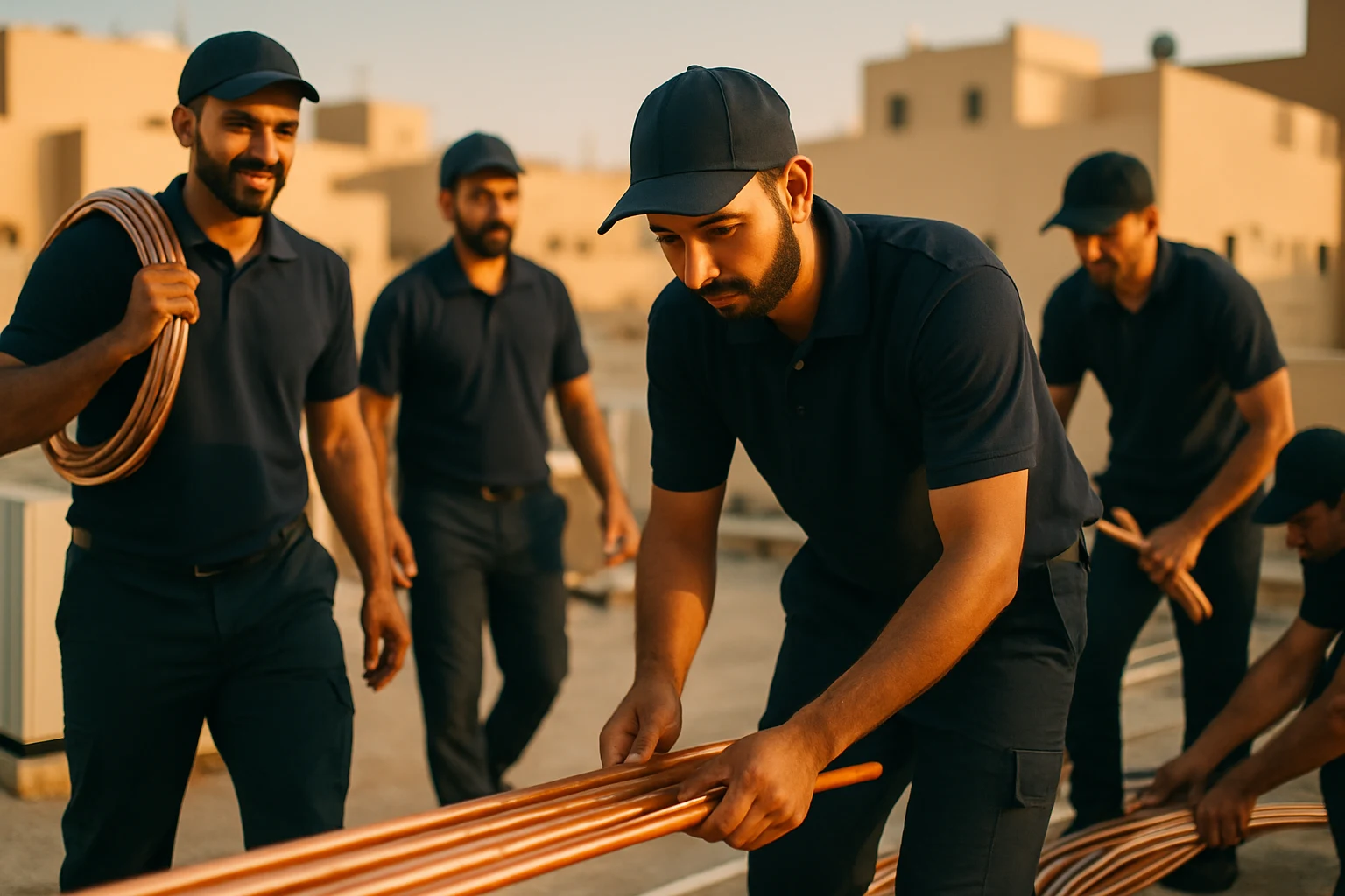 تمديد نحاس مكيفات في السعودية 1